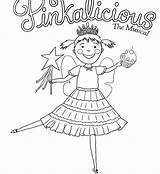 Coloring Pinkalicious Pages Getdrawings sketch template