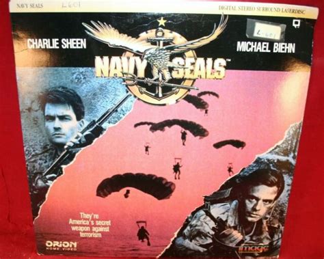 Laserdisc I Navy Seals Charlie Sheen Michael Biehn Joanne Whalley