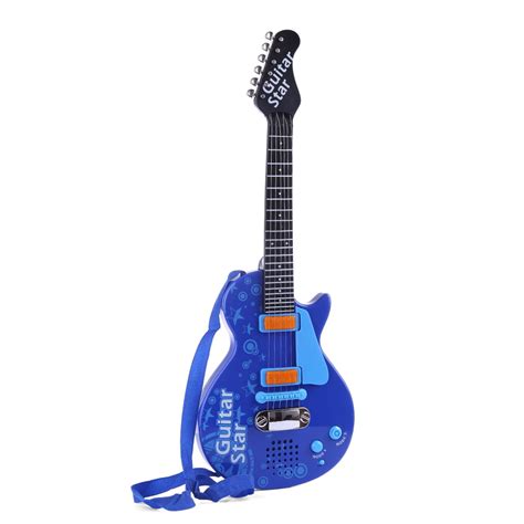 ksl electric guitar musical instrument toy  children blue walmartcom walmartcom