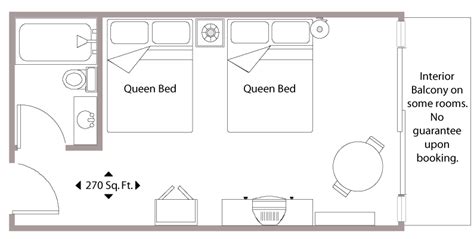 floor plan standard  banff ptarmigan inn