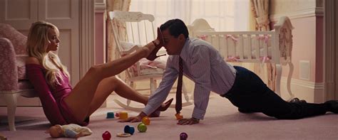 naked margot robbie in the wolf of wall street