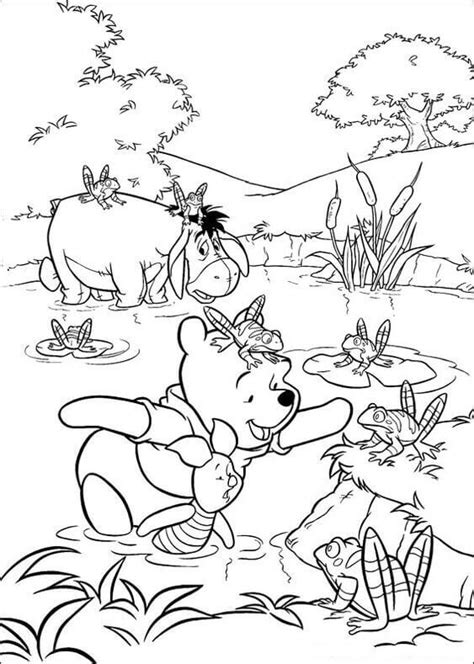 printable winnie  pooh coloring pages