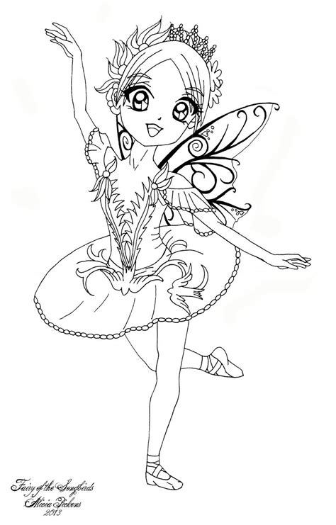 fairy   songbirds  licieoicdeviantartcom  atdeviantart fairy