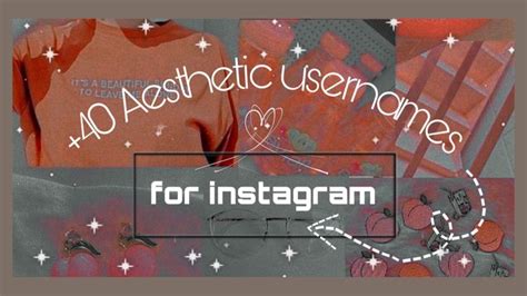 aesthetic usernames   aesthetic names  instagram   instagram aesthetic names