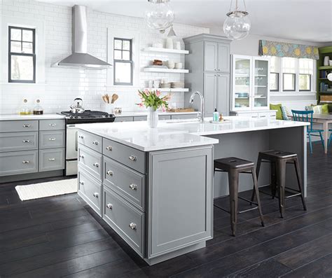 light gray kitchen cabinets decora cabinetry