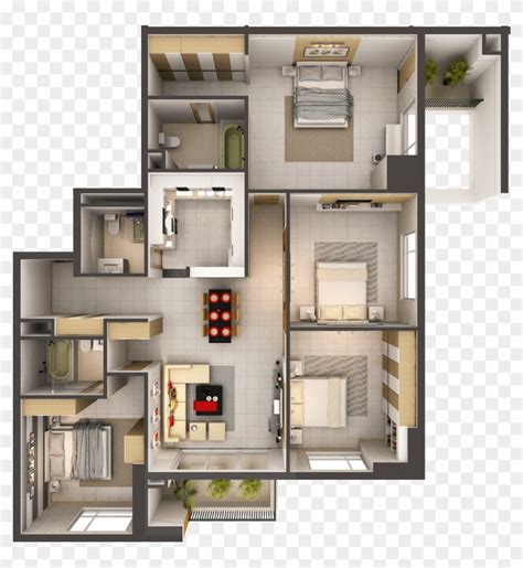 model detailed house interior   model  model interior apartment hd png