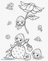 Coloring Raspberry Pages Getcolorings Strawberry Shortcake Printable sketch template