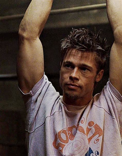 Brad Pitt En El Club De La Lucha 1999 Fight Club Brad Pitt Brad