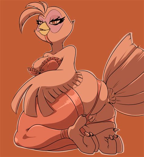 rule 34 ass avian big butt breasts corset female lingerie lonbluewolf