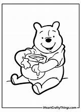 Pooh Winnie Iheartcraftythings sketch template