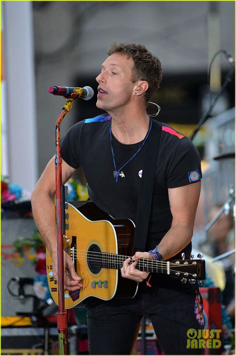 Chris Martin And Coldplay Perform On Today Show Watch Now Photo