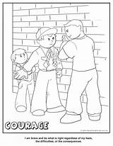 Cub Courage Pramuka Mewarnai Coragem Siaga Colorir Defendendo Scouts Kelapa Tunas Clip Cooperation Kumpulan Kartun Tudodesenhos Freekidscrafts sketch template