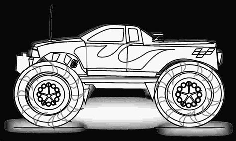 monster trucks colouring pages monster truck coloring pages monster