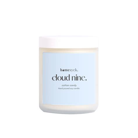 cloud  cotton candy small candle moksi