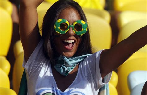 Brazil Sexiest Football Fans Mirror Online