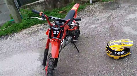 ma nouvelle dirt bike cc youtube