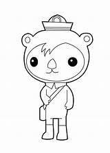 Octonauts Coloring Pages Shellington Otter Cartoon Disney Sea Kids Bestcoloringpagesforkids Characters Printable Dr Sheets Para Colorear Color Junior Printables Awesome sketch template