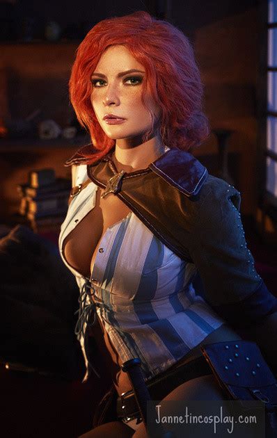 read triss merigold by jannet incosplay the witcher hentai online porn manga and doujinshi