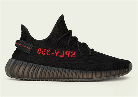 adidas yeezy boost   black red  release info sneakernewscom