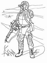 Soldier Ausmalbilder Printable Forces Armee sketch template