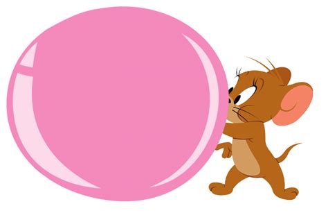 Jerry Mouse Blowing Bubble Gum By Pokegirlrules On Deviantart