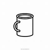 Cup Coffee Coloring Food Mug Drink Icon Hot Color sketch template