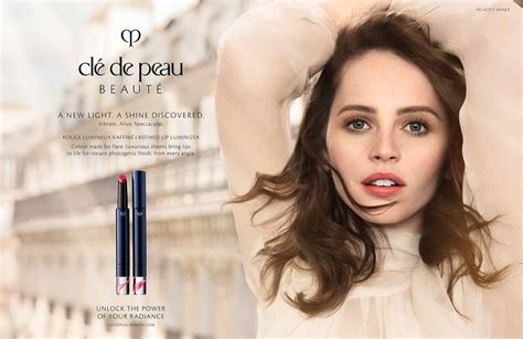 felicity jones clé de peau beauté 2019 campaign fashion gone rogue