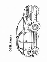 Pages Opel Coloring Printable sketch template
