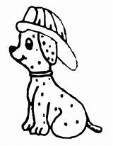 Dog Coloring Fire Pages Drawing Sitting Down Dalmatian Cute Sparky Color Getdrawings Paintingvalley Drawings Popular sketch template