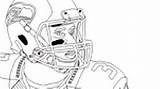 Seahawks Coloring Drawing Russell Wilson Seattle Nfl Bellingham Herald Quarterback Contest Enter sketch template
