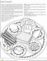 Passover Seder Worksheet Worksheets Traditions Moses Leerlo sketch template
