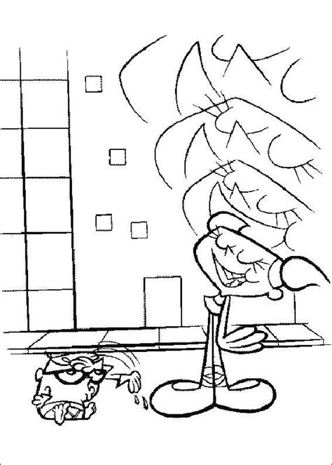 Dexter S Laboratory Coloring Book 16