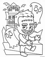 Frankenstein sketch template