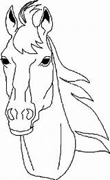 Caballos Caballo Cheval Tete Cabeza Imprimer Cabezas Coloriages Animales Horses Fois Imprimé sketch template