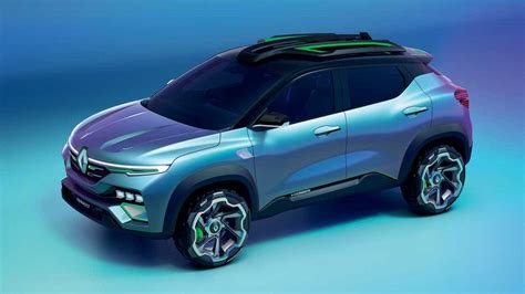 renault kiger debuts  petite crossover  weird door handles