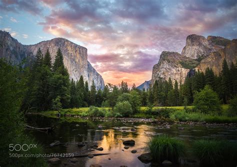 Yosemite Valley California [2048 X 1442] By James Castle