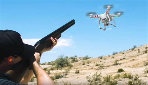 legally shoot   drone   property