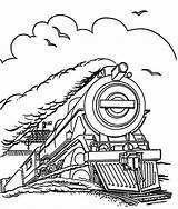 Train Coloring Steam Pages Engine Drawing Run Trains Locomotive Speed Outline Line Netart Pacific Da Union Colouring Color Printable Getdrawings sketch template