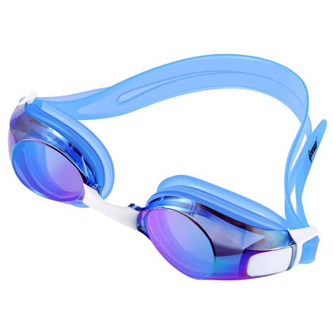 ipow anti fog swimming goggles professional uv protection swim goggle glasses  adult men