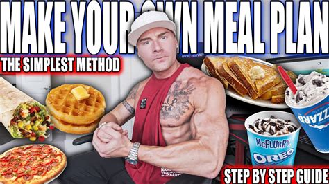 anabolic meal plan  simple guide  fat loss building muscle youtube