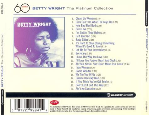 the platinum collection betty wright songs reviews