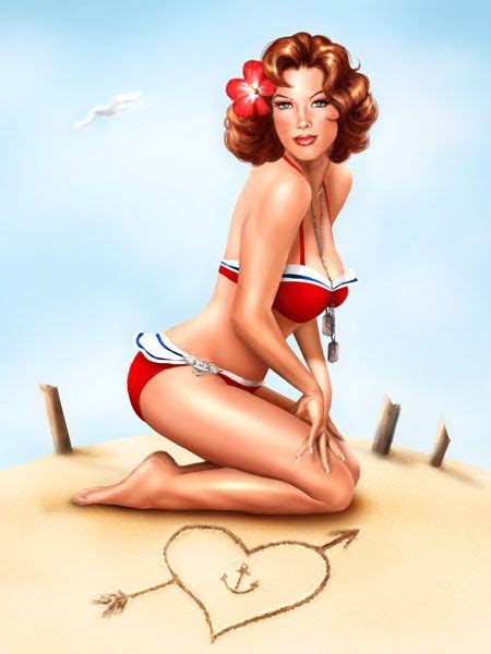 pin up girl vintage pin up girls pinterest sexy summer and sexy pin up