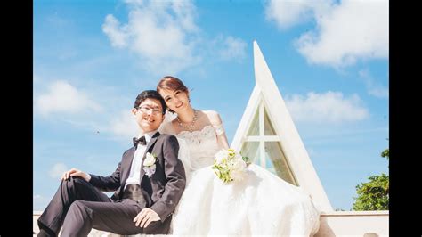 liang yu  ting conrad infinity chapel wedding youtube
