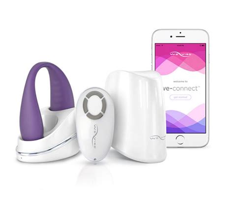 we vibe® classic couples vibrator remotely controlled with app