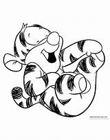 Tigger Baby Coloring Pages Pooh Winnie Disney Tiger Drawing Disneyclips Para Colorear Cartoon Drawings Dibujos Laughing Kids Getcolorings Draw Gif sketch template