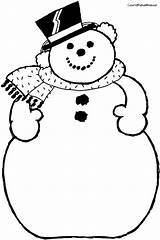 Snowman Coloring Pages Printable Blank Kids Scarf Hat Print Winter Snowmen Printables Christmas Color Google Search Patterns Sheknows 塗り絵 Sheets sketch template