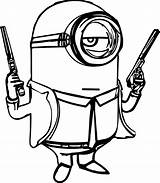 Gun Nerf Coloring Pages Minion Clipart Drawing Silhouette Military Boys Paintball Color Printable Mini Terminator Cool Template Water Getcolorings Sheets sketch template