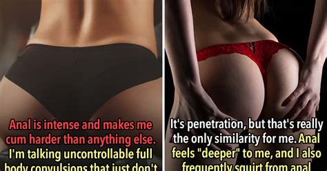 21 Women Compare Anal And Vaginal Sex