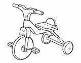 Tricycle Coloring Drawing Vehicles Clipart Children Bicycle Book Pages Transparent Background Coloringcrew Hiclipart sketch template