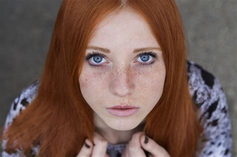 Rote Haare Färben Blaue Augen Blaue Augen Rote Haare 👉 👌 Pin Von